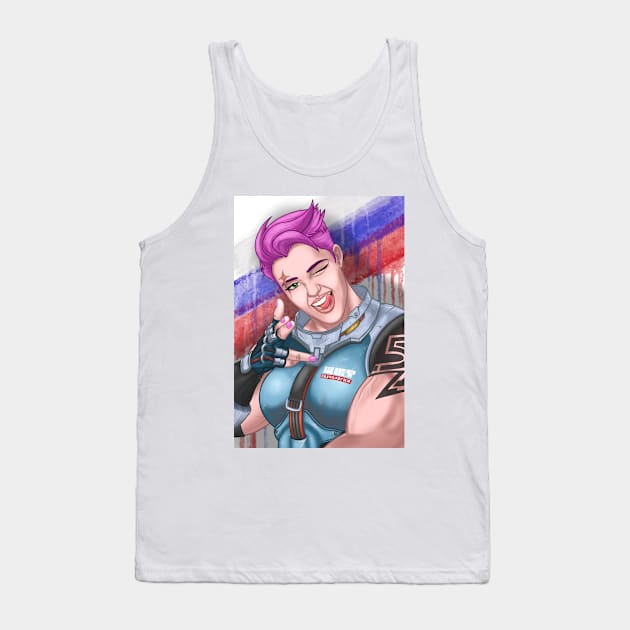 Overwatch Tank Top by BlackVikThor